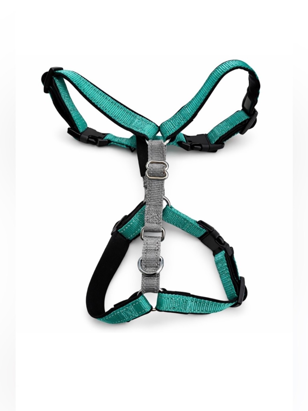 PetSafe 3-in-1 Adjustable Dog Harness Teal Small Padded No-Pull